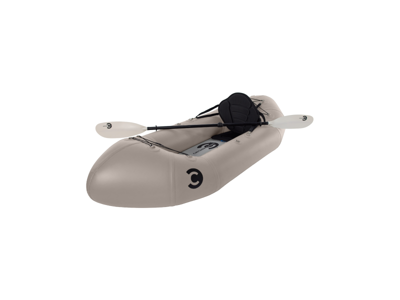 Grey Handle Raft Traverse Pack-Raft – Catcher Craft