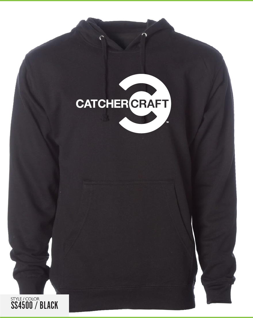 Catcher Craft Logo Hoodie - Black